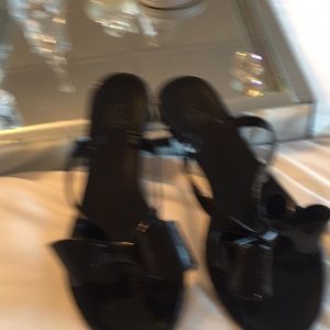Black sandals
